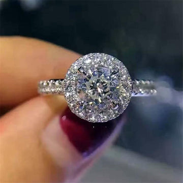 Dazzling 925 Silver Cubic Zirconia Wedding Engagement Rings - Best Online Prices by Jewellery Supermarket - The Jewellery Supermarket